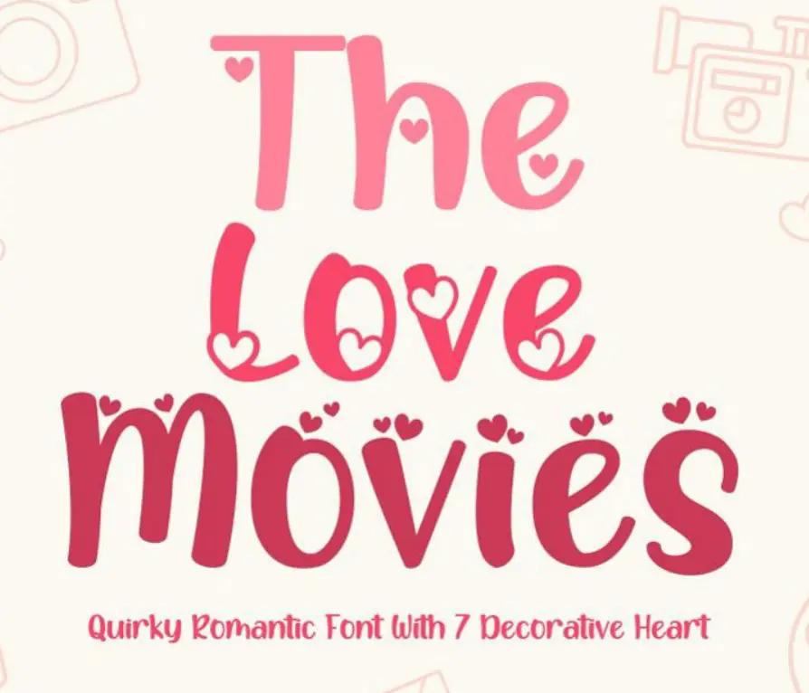 Free Quirky Romantic Font